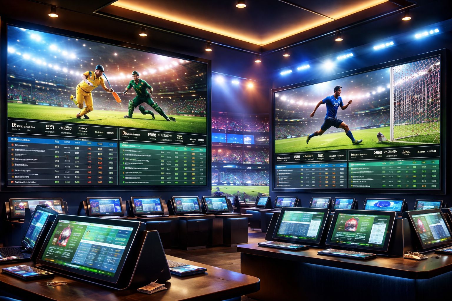 Cricket, Football, And Major Events Ready For Pre-Match Or Live Play